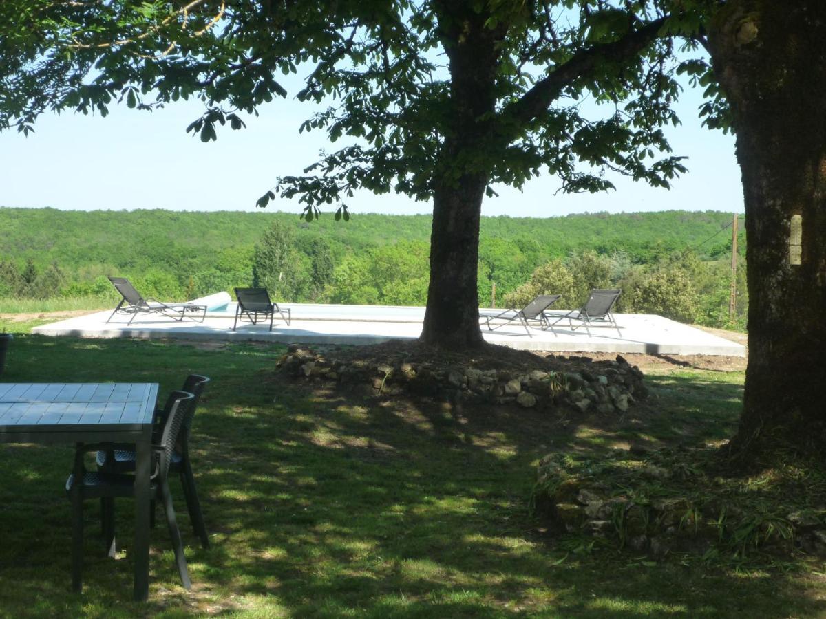 La Ferme De Bousserand Pontours Exteriér fotografie